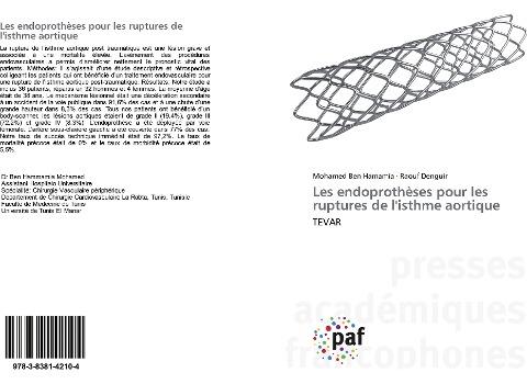 Les endoprothèses pour les ruptures de l'isthme aortique