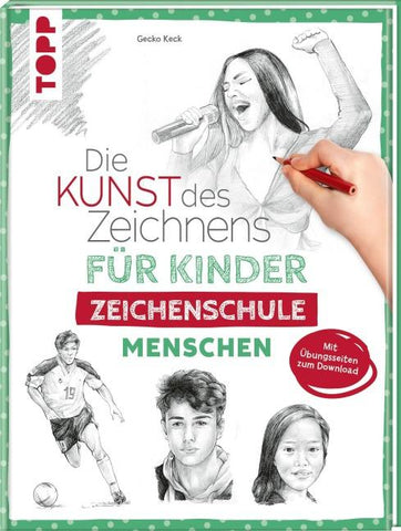 Die Kunst des Zeichnens für Kinder Zeichenschule - Menschen