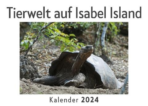 Tierwelt auf Isabel Island (Wandkalender 2024, Kalender DIN A4 quer, Monatskalender im Querformat mit Kalendarium, Das perfekte Geschenk)