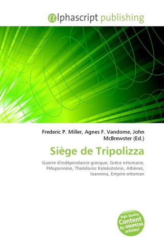 Siège de Tripolizza