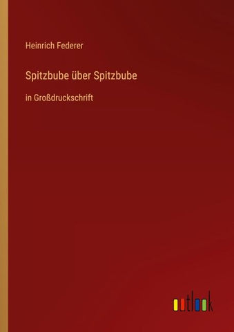 Spitzbube über Spitzbube