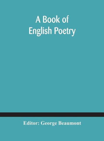 A Book Of English Poetry