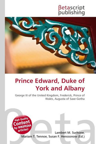 Prince Edward, Duke of York and Albany