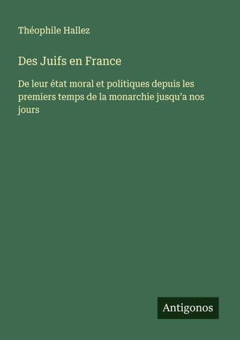 Des Juifs en France