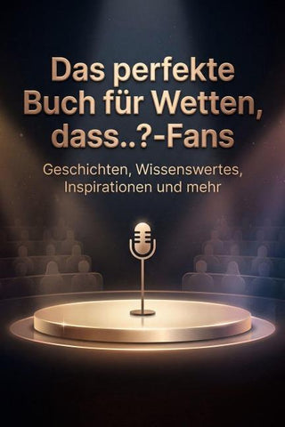 Das perfekte Buch für Wetten, dass..?-Fans