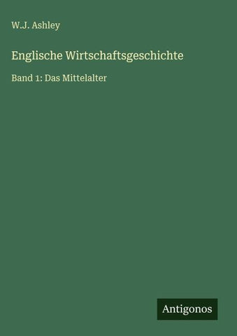 Englische Wirtschaftsgeschichte