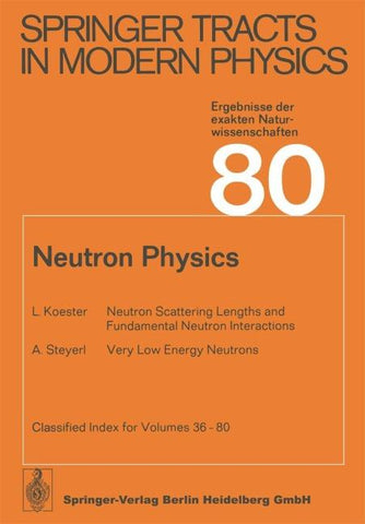 Neutron Physics