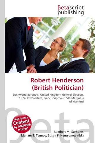 Robert Henderson (British Politician)