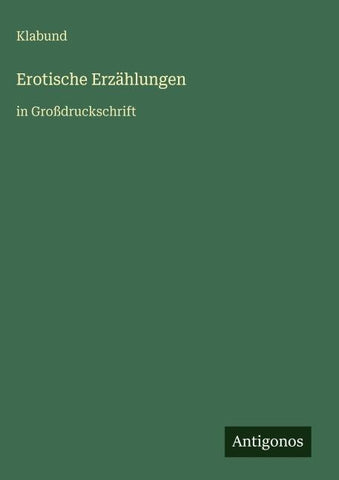 Erotische Erzählungen