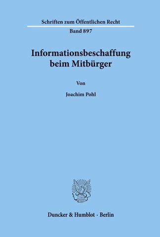 Informationsbeschaffung beim Mitbürger.