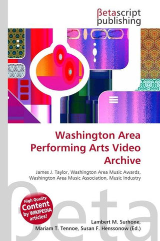 Washington Area Performing Arts Video Archive