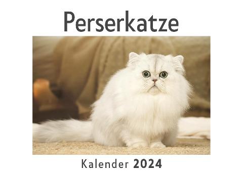 Perserkatze (Wandkalender 2024, Kalender DIN A4 quer, Monatskalender im Querformat mit Kalendarium, Das perfekte Geschenk)