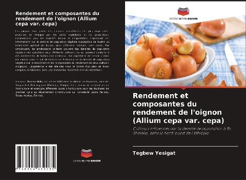 Rendement et composantes du rendement de l'oignon (Allium cepa var. cepa)