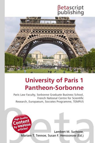University of Paris 1 Pantheon-Sorbonne