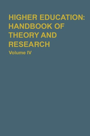Higher Education: Handbook of Theory and Research