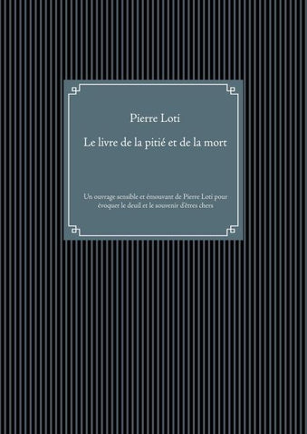 Le livre de la pitié et de la mort