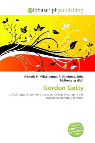 Gordon Getty