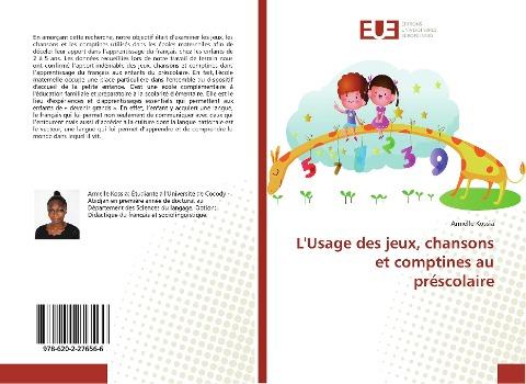 L'Usage des jeux, chansons et comptines au préscolaire