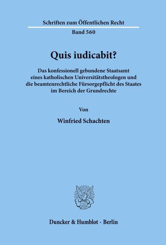 Quis iudicabit?