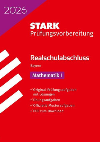 STARK Mathematik I - Realschulabschluss 2026 Bayern - Prüfungsvorbereitung