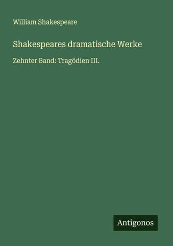 Shakespeares dramatische Werke