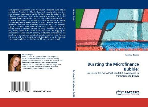 Bursting the Microfinance Bubble: