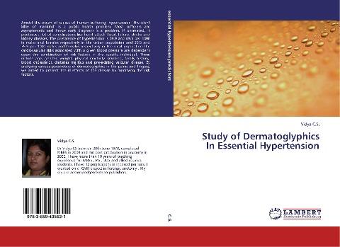 Study of Dermatoglyphics In Essential Hypertension