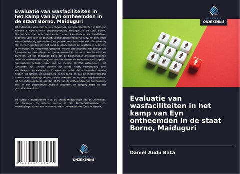 Evaluatie van wasfaciliteiten in het kamp van Eyn ontheemden in de staat Borno, Maiduguri