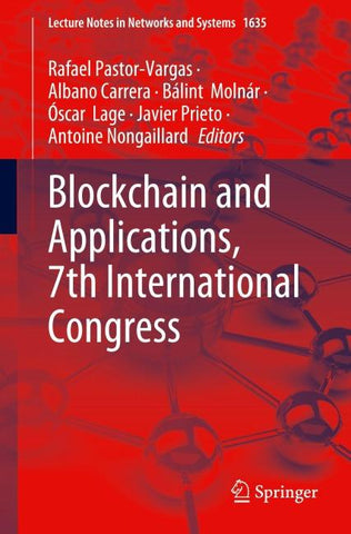 Blockchain and Applications, 7th International Congress