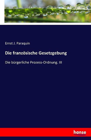 Die französische Gesetzgebung
