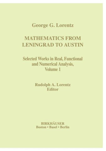 Mathematics from Leningrad to Austin