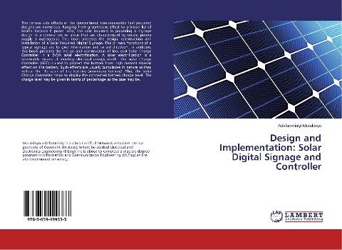 Design and Implementation: Solar Digital Signage and Controller