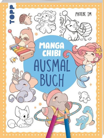 Manga Chibi Ausmalbuch