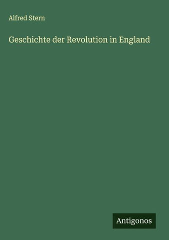 Geschichte der Revolution in England