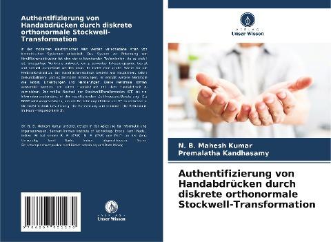 Authentifizierung von Handabdrücken durch diskrete orthonormale Stockwell-Transformation