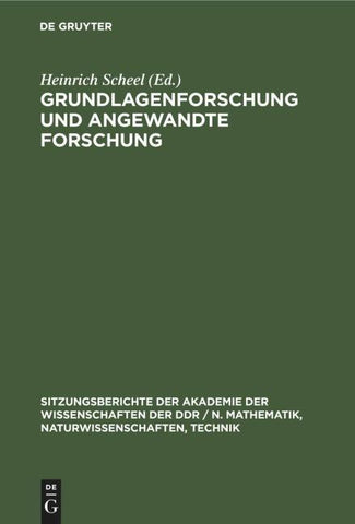 Grundlagenforschung und angewandte Forschung