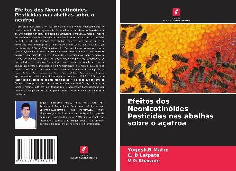 Efeitos dos Neonicotinóides Pesticidas nas abelhas sobre o açafroa