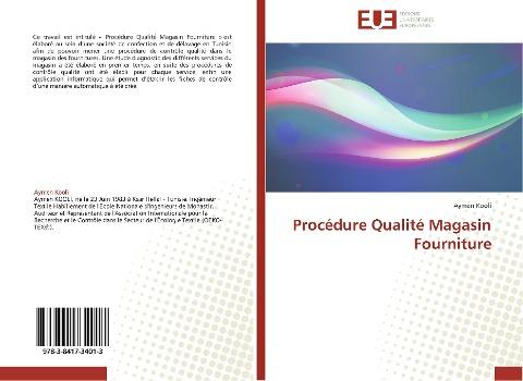 Procédure Qualité Magasin Fourniture