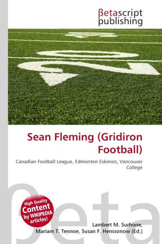 Sean Fleming (Gridiron Football)