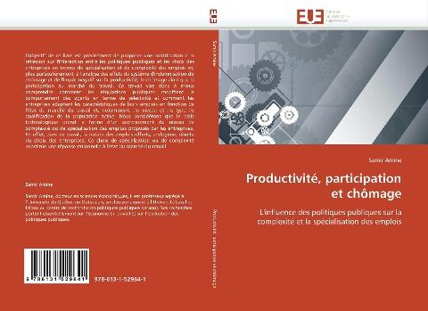 Productivité, participation et chômage