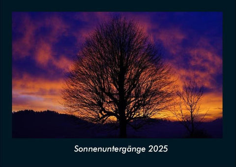 Sonnenuntergänge 2025 Fotokalender DIN A4