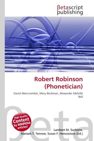 Robert Robinson (Phonetician)