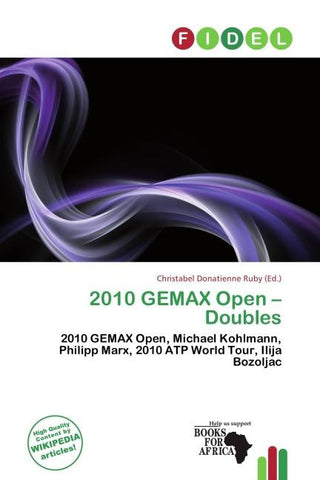 2010 GEMAX Open - Doubles