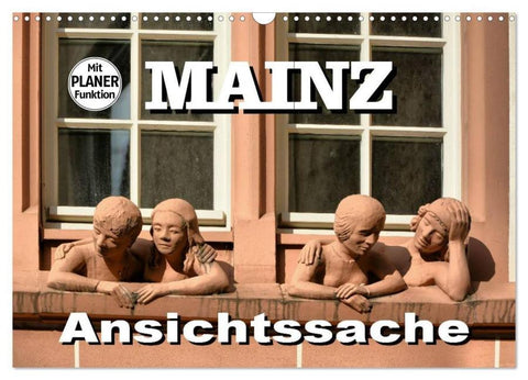 Mainz - Ansichtssache (Wandkalender 2026 DIN A3 quer), CALVENDO Monatskalender