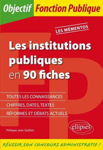 Les institutions publiques en 90 fiches