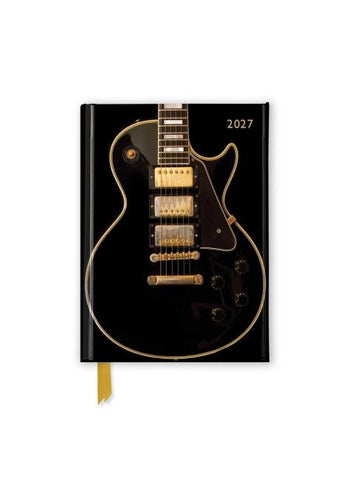 Black Gibson Guitar – Schwarze Gibson Gitarre – Taschenkalender 2027