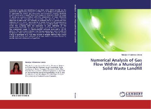 Numerical Analysis of Gas Flow Within a Municipal Solid Waste Landfill