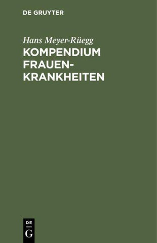 Kompendium Frauenkrankheiten
