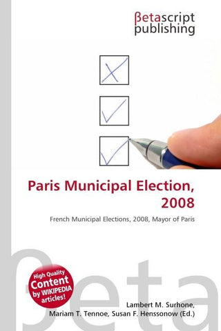 Paris Municipal Election, 2008