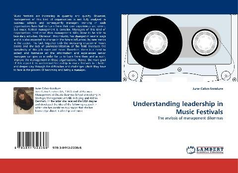 Understanding leadership in Music Festivals